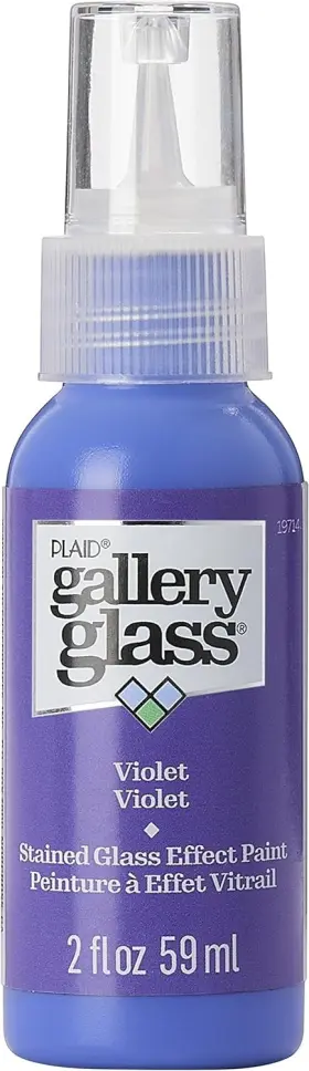 19714 Gallery Glass Violet Stained 2 Fl Oz 1 Count Pack Of