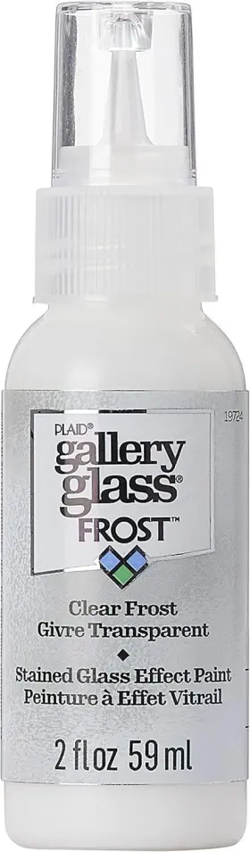 19724 Gallery Glass Frost Clear Stained 2 Fl Oz Pack Of 1