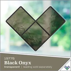 19775 Gallery Glass Black Onyx Stained 2 Fl Oz Pack Of 1 #2