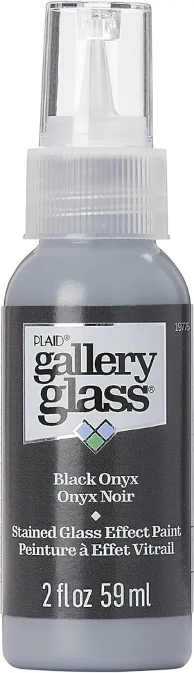 19775 Gallery Glass Black Onyx Stained 2 Fl Oz Pack Of 1