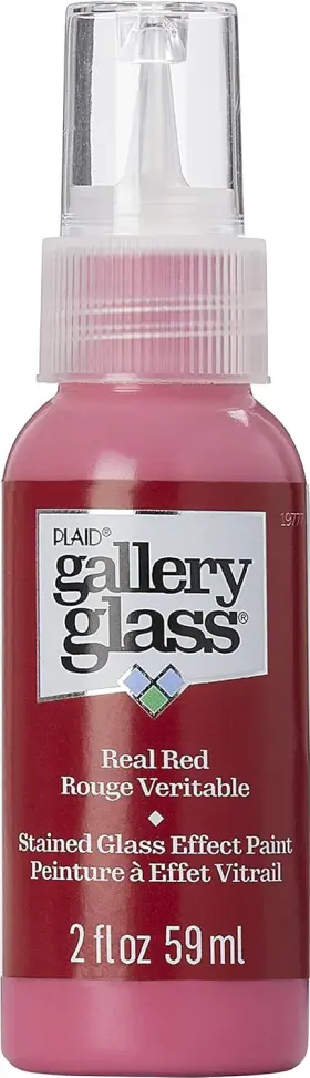 19777 Gallery Glass Real Red Stained 2 Fl Oz 1 Count Pack Of