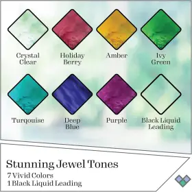 Promoggjl22 Gallery Glass Jewel Tones 16 Fl Oz Pack Of 1 #2