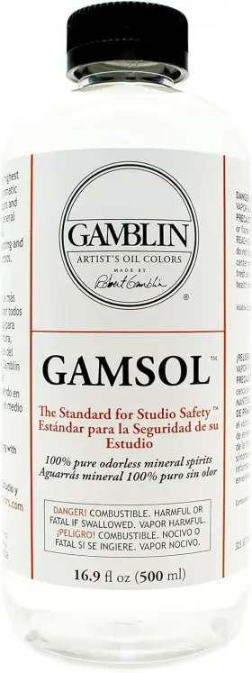 G00090 Gamblin Artistsft Grade Gamsol Oil Color Size 16.9 Oz Fl Pack Of 1 Clear