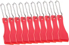 Ganpub 792483234231 10pcs Red Lottery Ticket Scraper Scratcher Sticker Label Remov