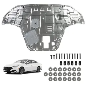 Gearup Xhb086-1 Upgrade Manganese Steel Engine Splash Shield For Hyundai Sonata 2020 2021 202