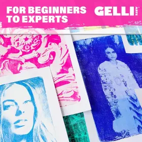 Gelli Arts 013964349214 Printing Plate - 6 Inch X Reusable Printmaking Pl #3