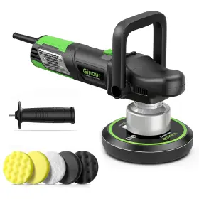 Ginour 054574092614 Buffer Polisher 6 Inch Dual Action For Car Detailing Variable