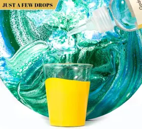 Transparent-3 Godora 628094540877 6 Ounce 100% Pure Silicone Oil For Acrylic Fl Oz Pack Of 1 #2