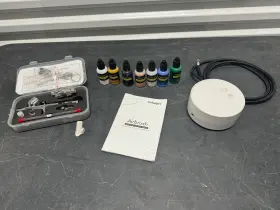 Llt827 Gohelper Automatic Shutdown Airbrush With Compressor Kit And Color Model