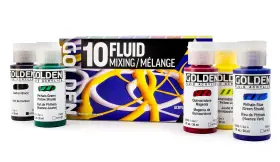 0000928-0 Golden 1.01 Fl Oz Pack Of 10 Benzimidazolone Yellow Light Medium Naphthol Red