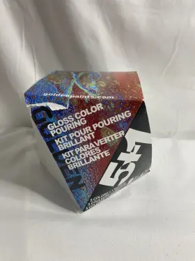 Golden Artist Colors 738797097209 Color Gloss Pouring Kit 5 Fluid Acrylic &1 Paint Nip