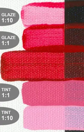 Golden Artist Colors 738797231016 Fluid Acrylic Paint 1 Fl Oz Pack Of Quinacridone Red #2