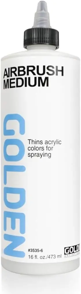 Gd3535-6 Golden Airbrush Medium - 16 Oz Bottle Fl Pack Of 1