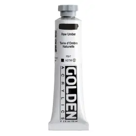 Gldnhb-13502 Golden Heavy Body Acrylics Raw Umber 2 Fl. Fl Oz Pack Of 1