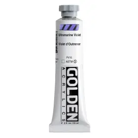 Gldnhb-14012 Golden Heavy Body Acrylics 2 Fl Oz Pack Of 1 Ultramarine Violet
