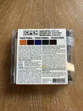 Goldenopen 738797004504 Slow-drying Acrylics Traditional #2
