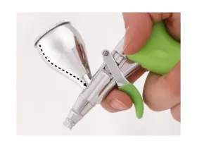 Tritium.tg5 Grex Airbrush Double Action Pistol Style Trigger Top Gravity Feed #2
