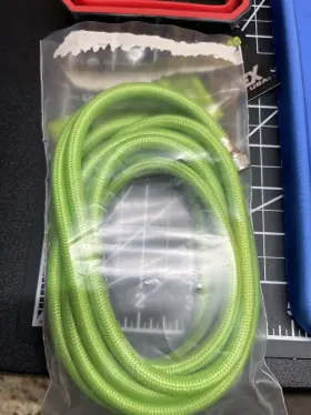 Gbh-10 Grex Airbrush 10ft Braided Nylon Air Hose 1/8 Inch F X Never Used New #2