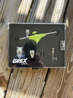 Ac1810-a Grex Gck04 Airbrush Combo Kit With Genesis.xsi And Compressor #2