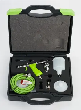 Mf.tg5 Grex Tritium.tg Gravity Feed Piston Trigger Micro Spray Gun Set 0.5mm #2