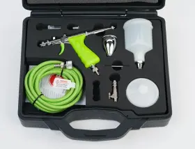 Mf.tg5 Grex Tritium.tg Gravity Feed Piston Trigger Micro Spray Gun Set 0.5mm #3