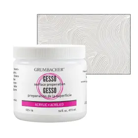 52516 Grumbacher 16-ounce Gesso Hyplar Artists 16 Fl Oz Pack Of 1 White