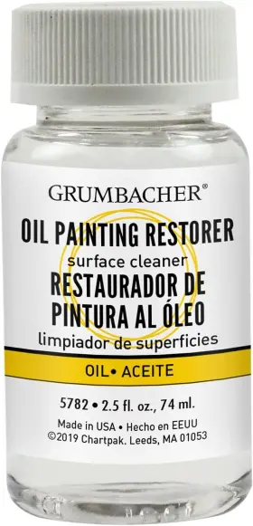 5782 Grumbacher Oil Painting Restorer 2-1/2 Oz. Jar #5782
