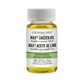 5922 Grumbacher Linseed Oil Medium For Max 2.5 Fl Oz Pack Of 1 Multicolor