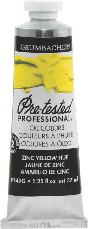 P249g Grumbacher Pre-tested Oil Paint 1.25 Fl Oz Pack Of 1 Zinc Yellow Hue