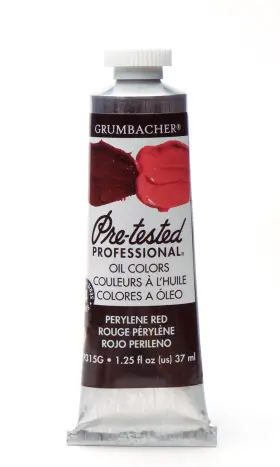 P315g Grumbacher Pre-tested Oil Paint 1.25 Ounce Pack Of 1 Perylene Red