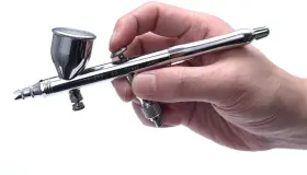 Gnz-ps289 Gsi Creos - Mr. Procon Boy Wa Platinum Airbrush With Air Up System 0.3mm Mr #2