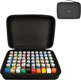 60-slo Gwcase 711181674415 Model Paint Organizer For Testors Enamel And Acrylic Portable