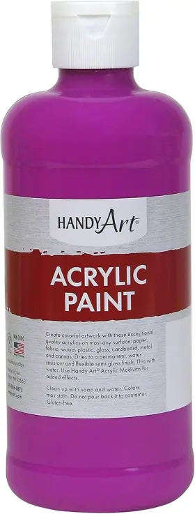 101-159 Handy Art Student Acrylic Paint 16 Fl Oz Pack Of 1 Fluorescent Violet