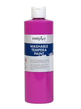 211-025 Handy Art Washable Paint 16 Ounce Magenta Fl Oz Pack Of 1