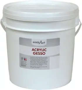 440-104 Handy Art Student Acrylic Gallon Black 128 Fl Oz Pack Of 1 Gesso