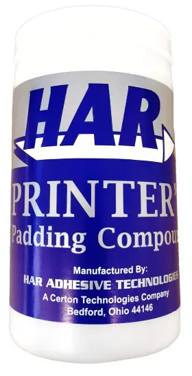 8112 Har Padding Compound White For Making Note Pads - Quart
