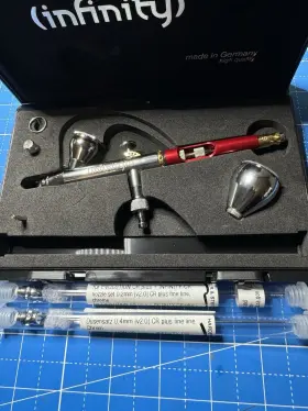 126594 Harder & Steenbeck And Infinity Cr Plus 3 In 1 Airbrush