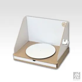 Hz-as1 Hobby Zone Airbrush Station With Turntable And Drawer Nib