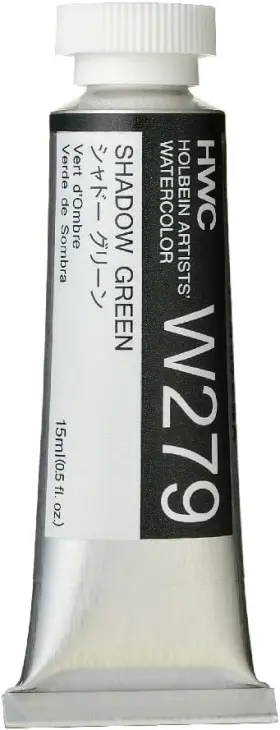 W279 Holbein Artists Watercolor Artistsft 15ml Shadow Green 0.51 Fl Oz Pack Of 1