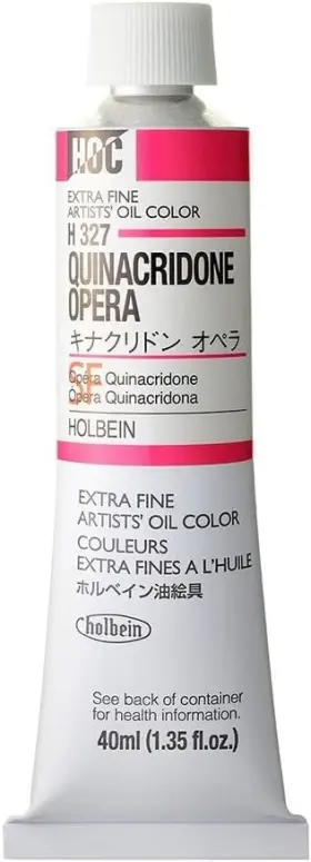 H327 Holbein Artist Oil Colors 1.4 Fl Oz Pack Of 1 Quinacridone Opera
