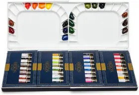 Mwcp7036 Honsell Mijello Mission Gold Water Color Palette Set 36 Colors 1 Count Pack Of