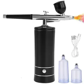Hooporia 758559578456 Airbrush-kit Air Brush Kit With Airbrush Compressor Nail Charms Wireless