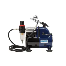 Hseng 974413220048 Multi-purpose Airbrush Kit With A 1/5 Hp Air Compressor For Art Painting 3d #2