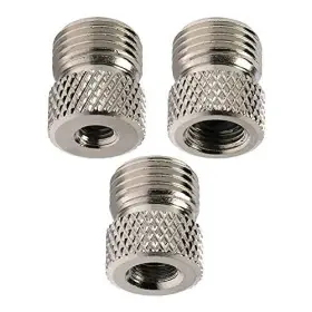Hubest 936474716656 3 Set Of Airbrush Hose Adaptor Fitting 1/8 Inch Male To Badger Paasche Aztec Airb
