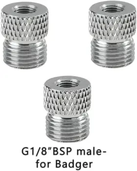 Us-3ab-a81b Hubest Airbrush Hose Adaptor Fitting 1/8 Inch Male Conversion #2
