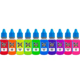 3p-air331 Huge Miniatures Airbrush Acrylic Paint Bundle 17ml Fluorescents 10 Colors