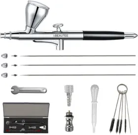 A130 I-beautee Dual Action Gravity Airbrush Pen With 3 Needle Sizes For Makeup
