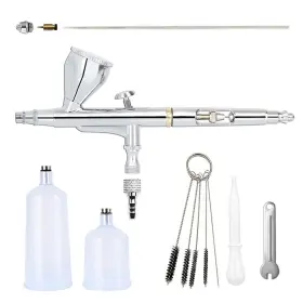 Tm218-0 I-beautee Self-centring Plug In Nozzle And Easy To Clean Airbrush Pen 0.3mm Dual Actio