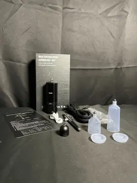 Adt-90s Imyyds Black Rechargeable Multifunctional Airbrush Kit With Compressor