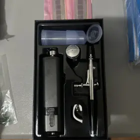 Tm80s Imyyds Airbrush Kit With Compressor 32psi High Pressure Cordless Gun
